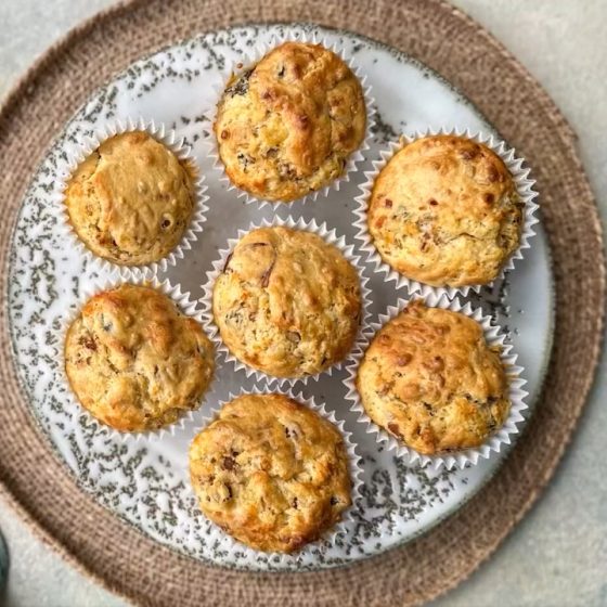 Savoury Tenderstem® broccoli, Cheddar Cheese & Chilli Muffins