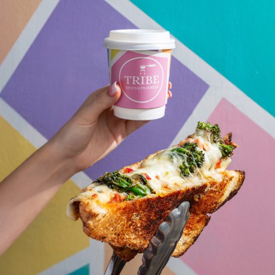 Tenderstem x Tribe toasted sandwiches