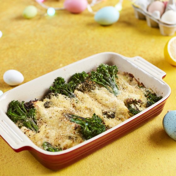 Tenderstem® broccoli Easter gratin