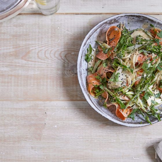 Tenderstem® broccoli Healthy Raw Asian Coleslaw