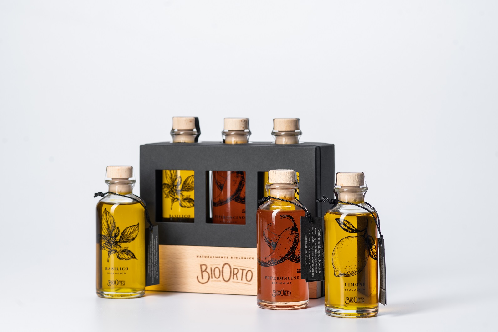 Coffret 3 huiles aromatisées  3x100ml
