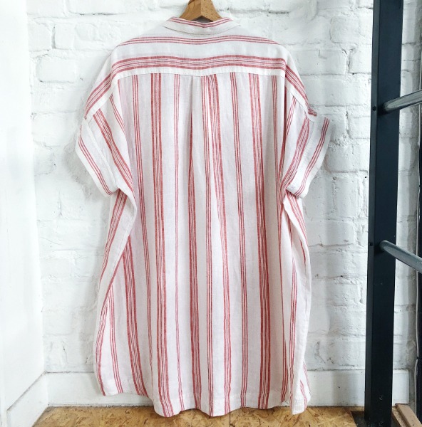 monoprix robe en lin