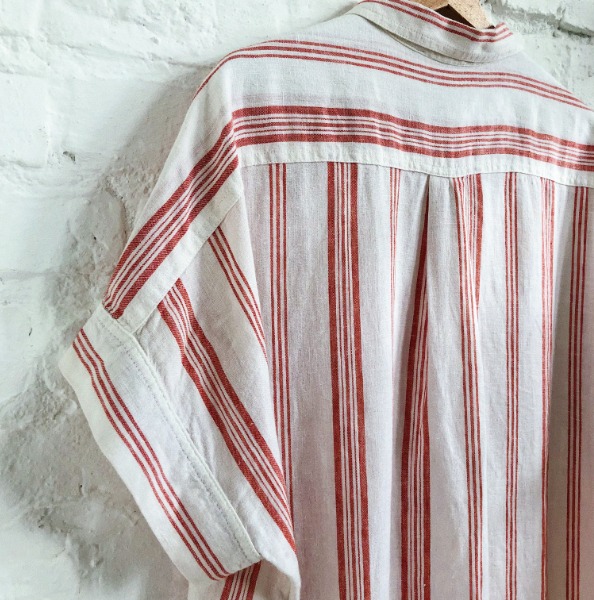 monoprix robe en lin