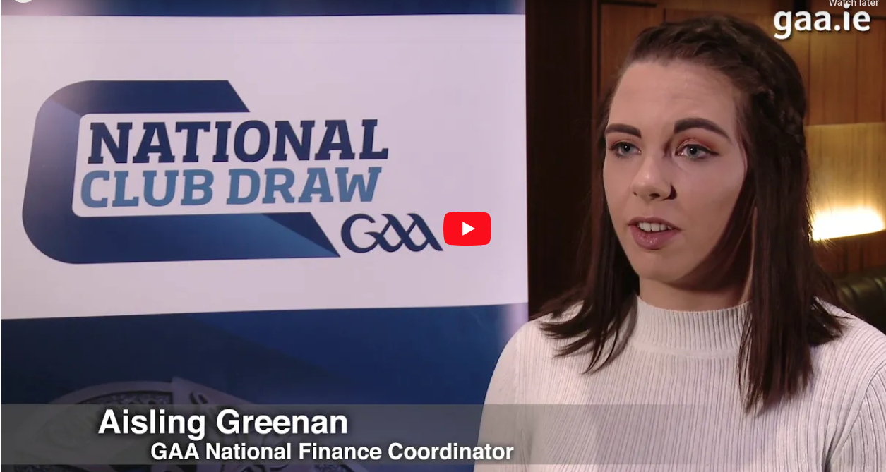ClubZap GAA NATIONAL DRAW RESULTS