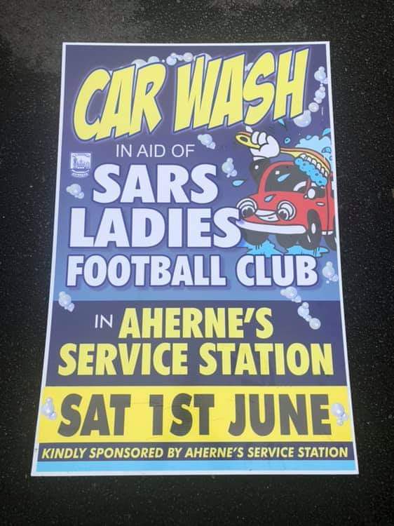 ClubZap Ladies Football Car Wash