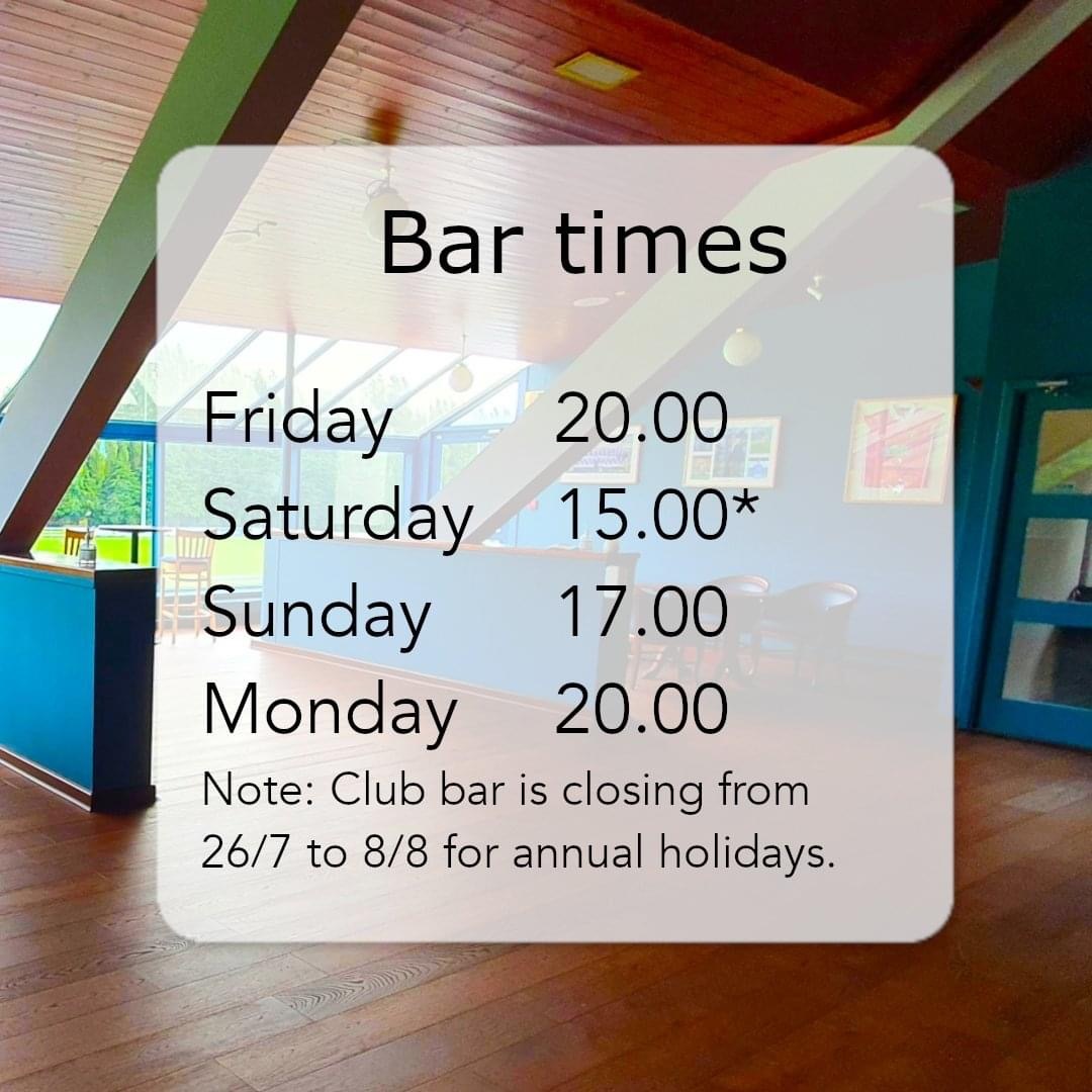 ClubZap Bar Opening Hours