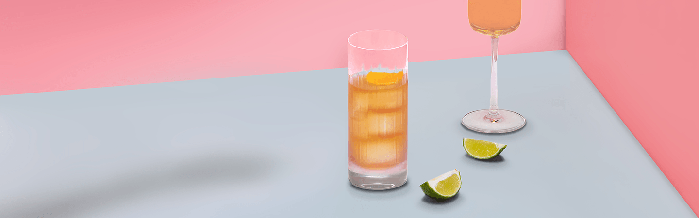 The Glenlivet whisky cocktail with champagne