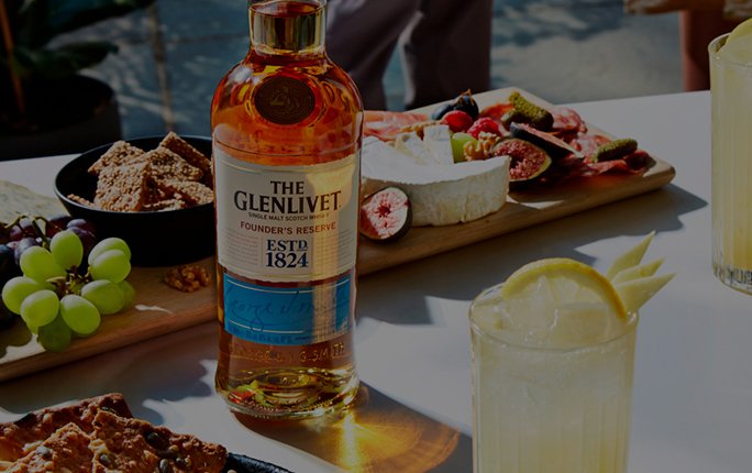 The Glenlivet Founder's Reserve and The Golden Storm Cocktail The Glenlivet Founder's Reserve and The Golden Storm Cocktail