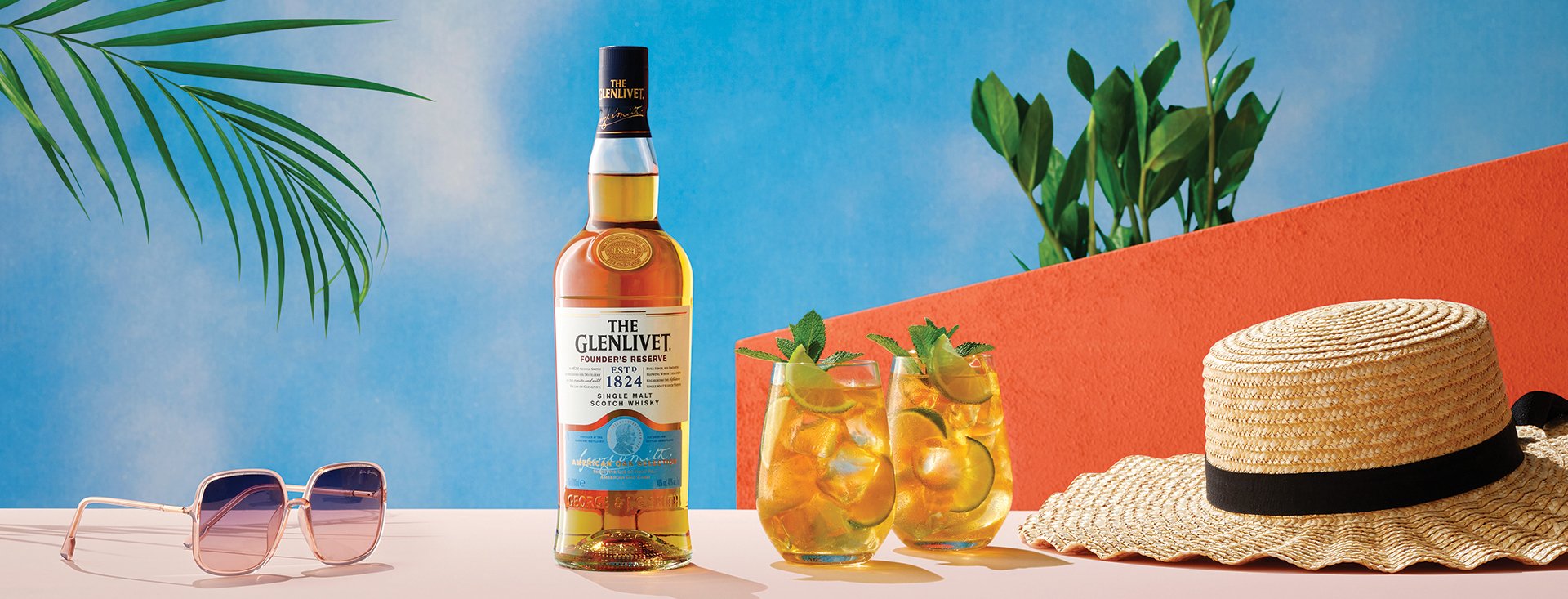 Founders Reserve and two cocktails Founders Reserve and two cocktails