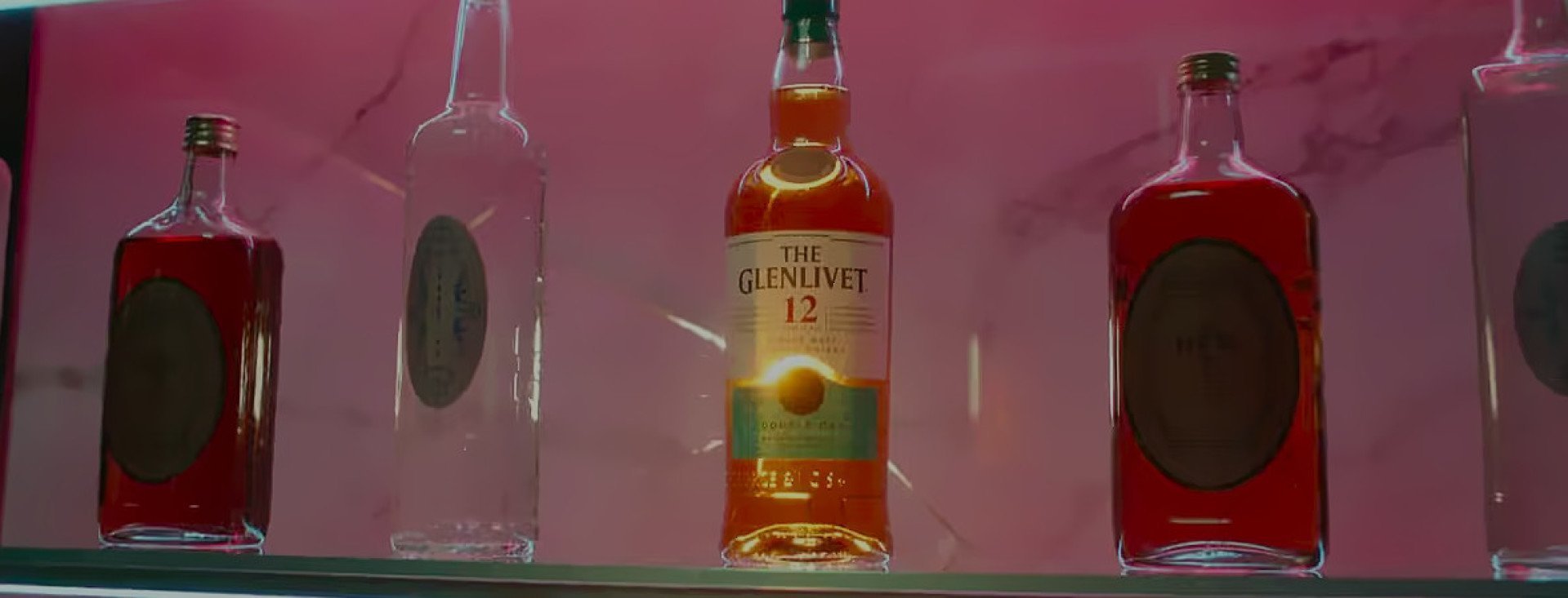 Bottles of The Glenlivet Bottles of The Glenlivet