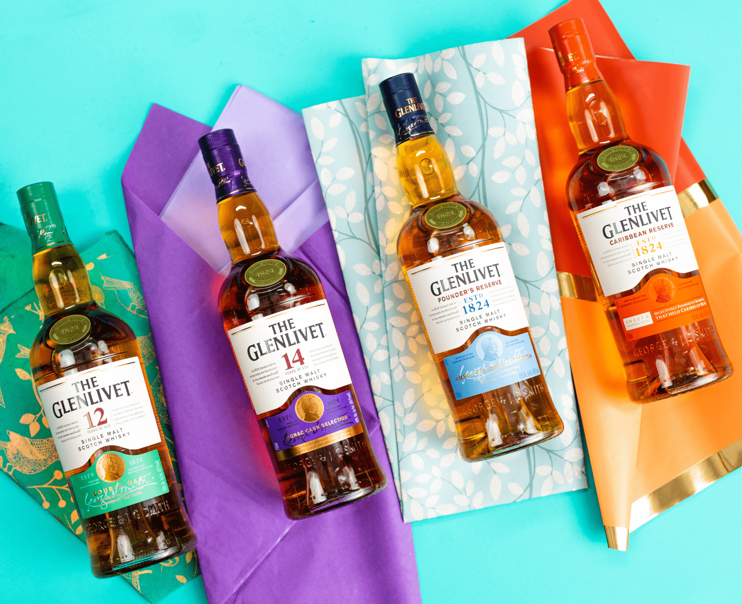The Glenlivet Bottles Display The Glenlivet Bottles Display