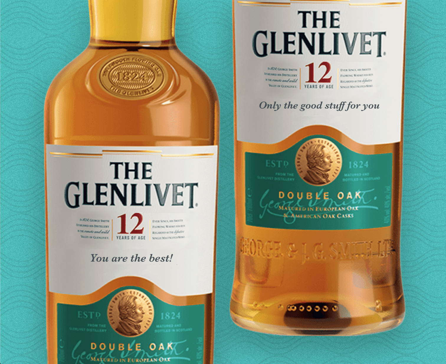 The Glenlivet Personalized label The Glenlivet Personalized label