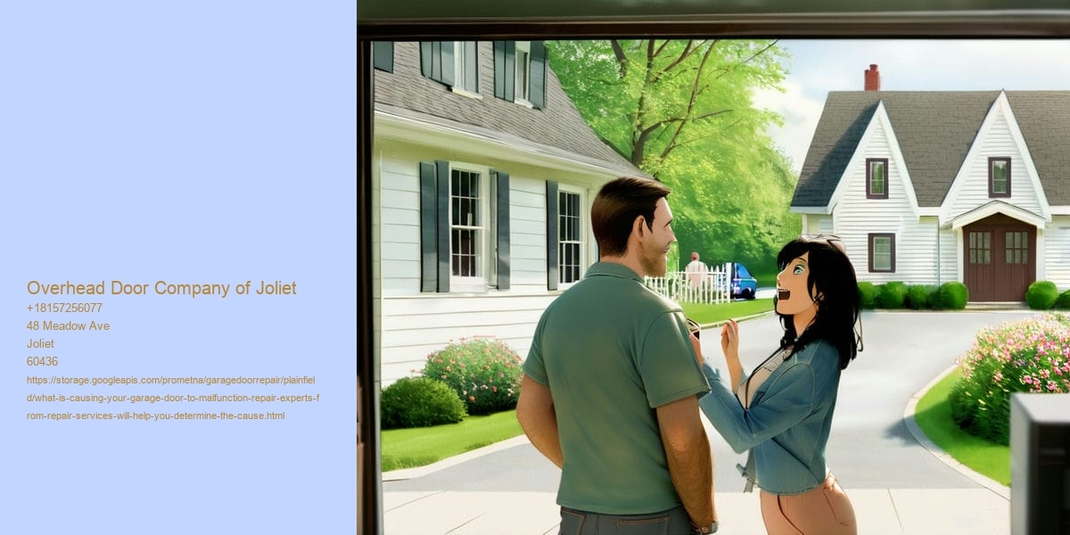What Is Causing Your Garage Door to malfunction? Repair Experts from Repair Services will help you determine the cause!