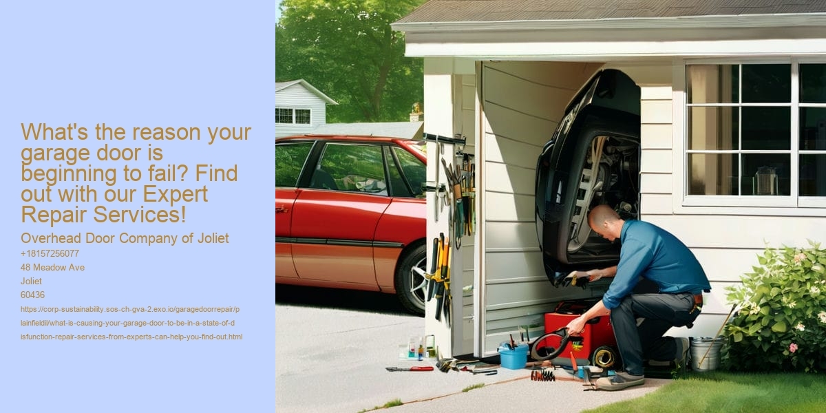 What is causing your Garage Door to be in a state of disfunction? Repair Services from Experts can help you find out!