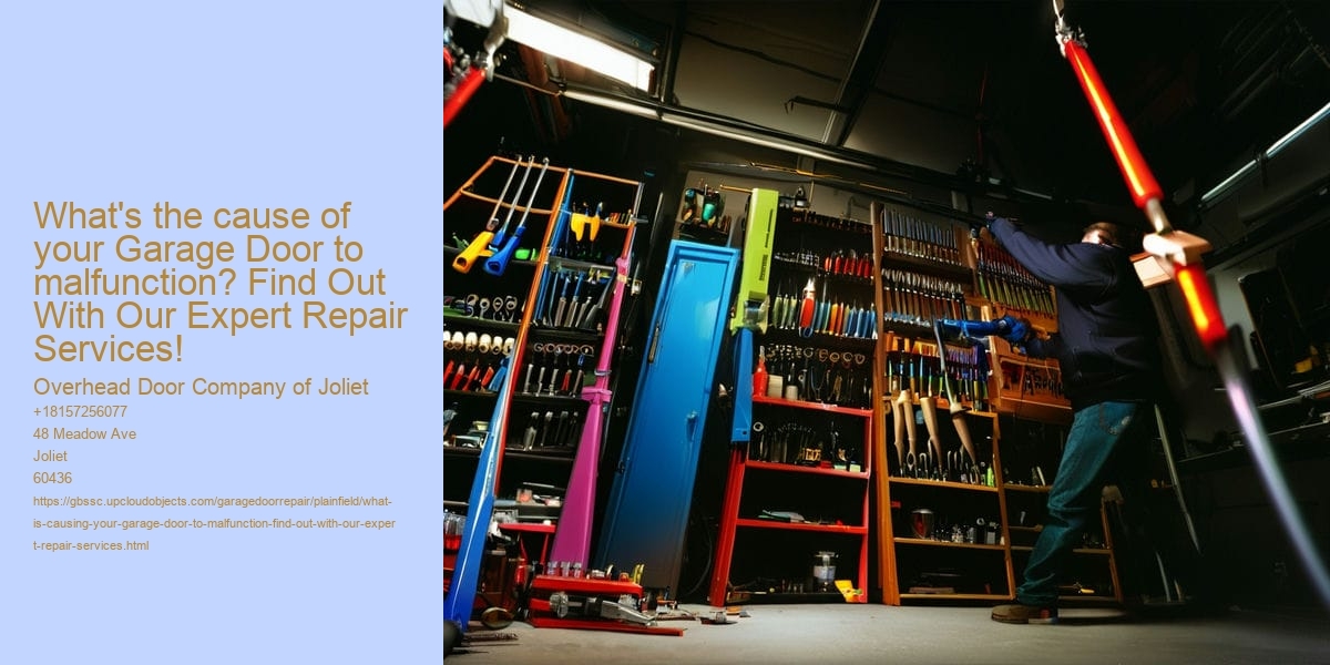 What Is Causing Your Garage Door to malfunction? Find Out With Our Expert Repair Services!