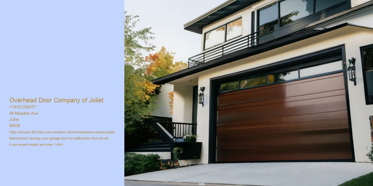 What is causing your garage door to malfunction? Find Out With Our Expert Repair Services!