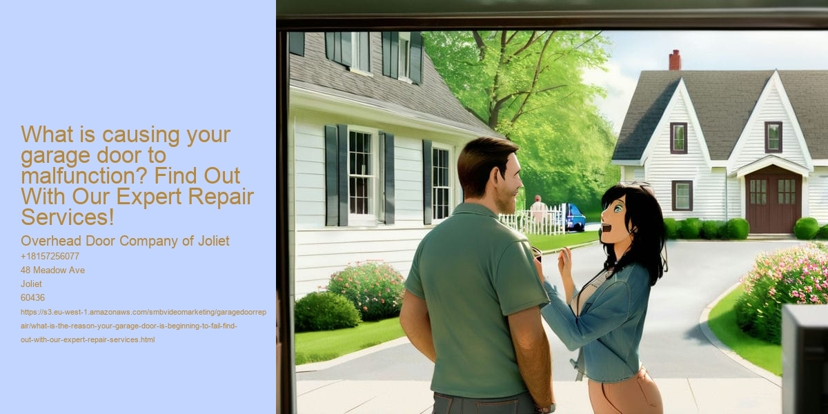 What is the reason your garage door is beginning to fail? Find Out With Our Expert Repair Services!