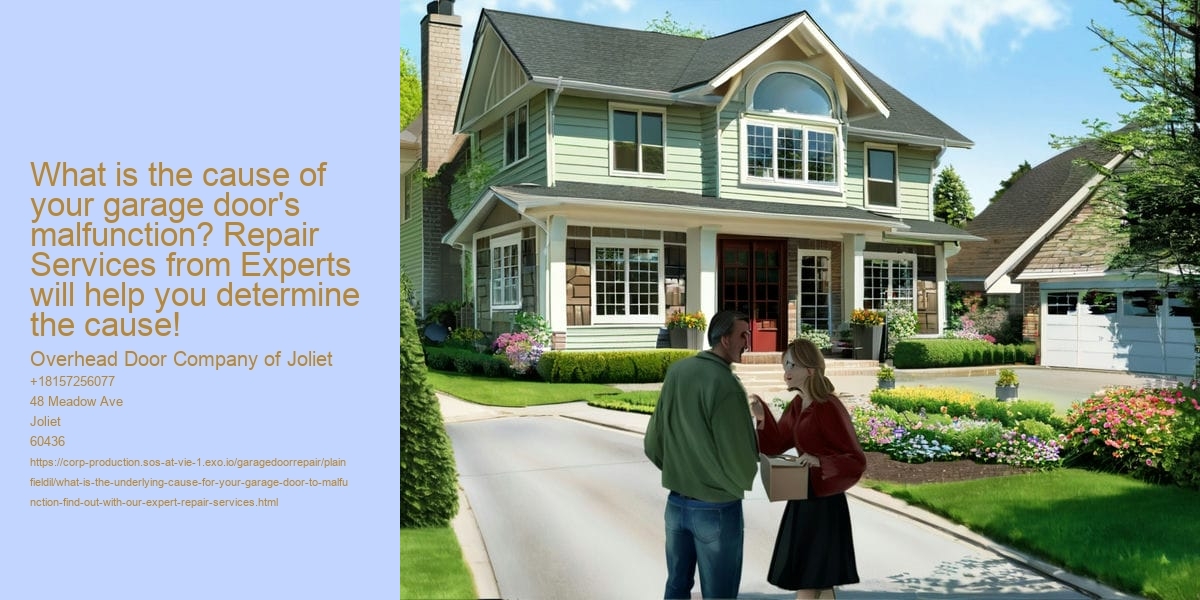 What is the underlying cause for your garage door to malfunction? Find Out With Our Expert Repair Services!