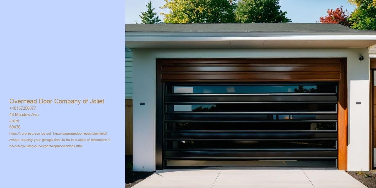 What's causing your Garage Door to be in a state of disfunction? Find out by using our Expert Repair Services!