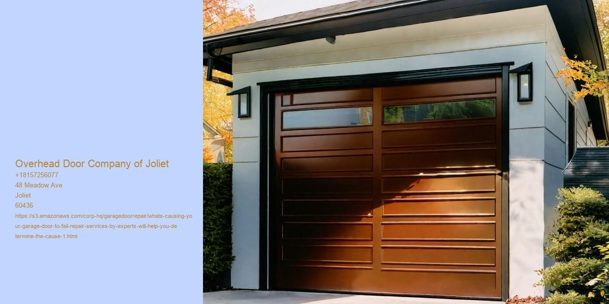 What's causing your Garage Door to fail? Repair services by experts will help you determine the cause!