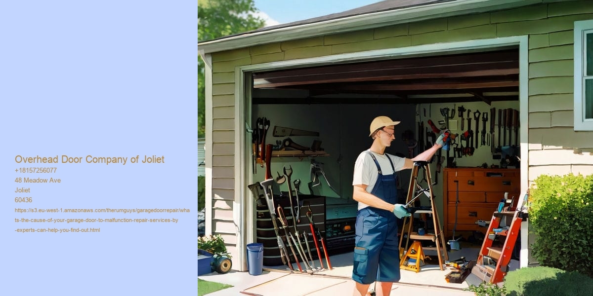 What's the cause of your Garage Door to Malfunction? Repair Services by Experts can help you find out!