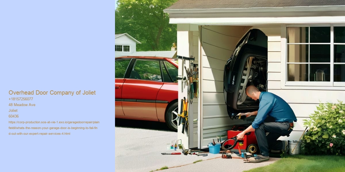 What's the reason your garage door is beginning to fail? Find Out with Our Expert Repair Services!