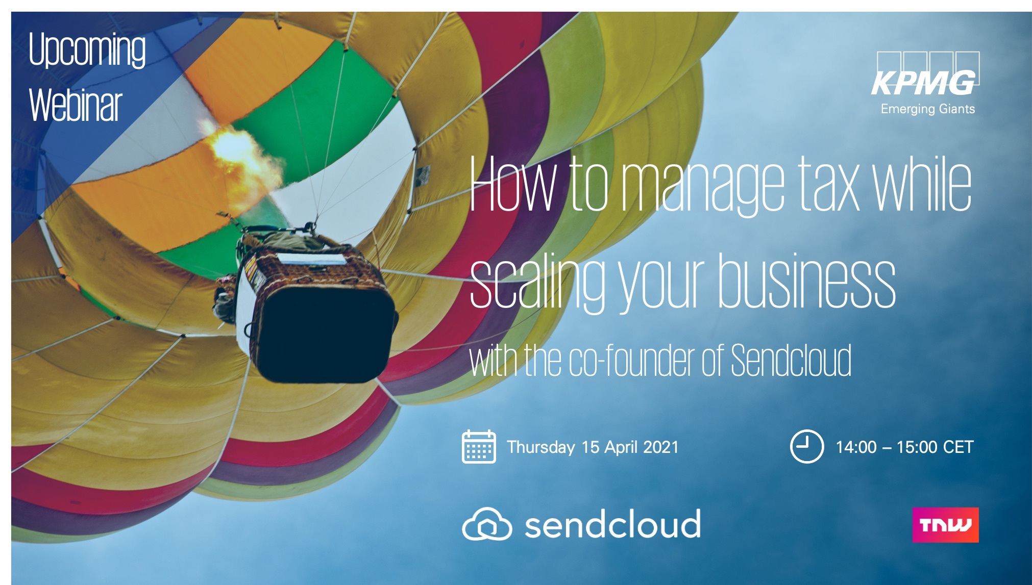 How to manage tax while scaling your business with KPMG and Sendcloud