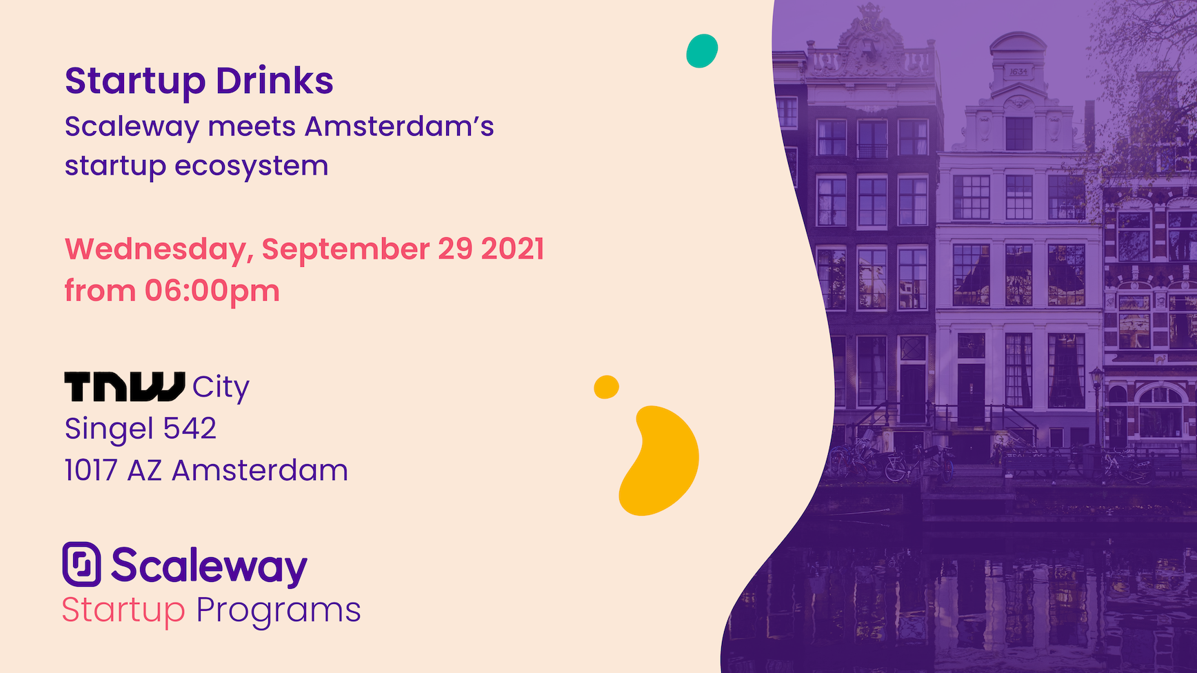 Startup Drinks with Scaleway