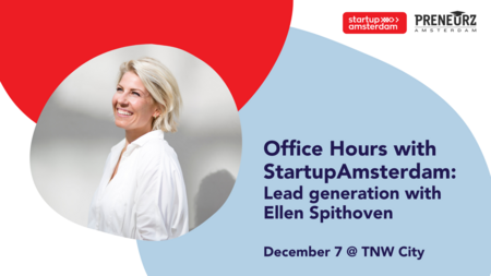 Office Hours with StartupAmsterdam: Lead generation and finding your first customer