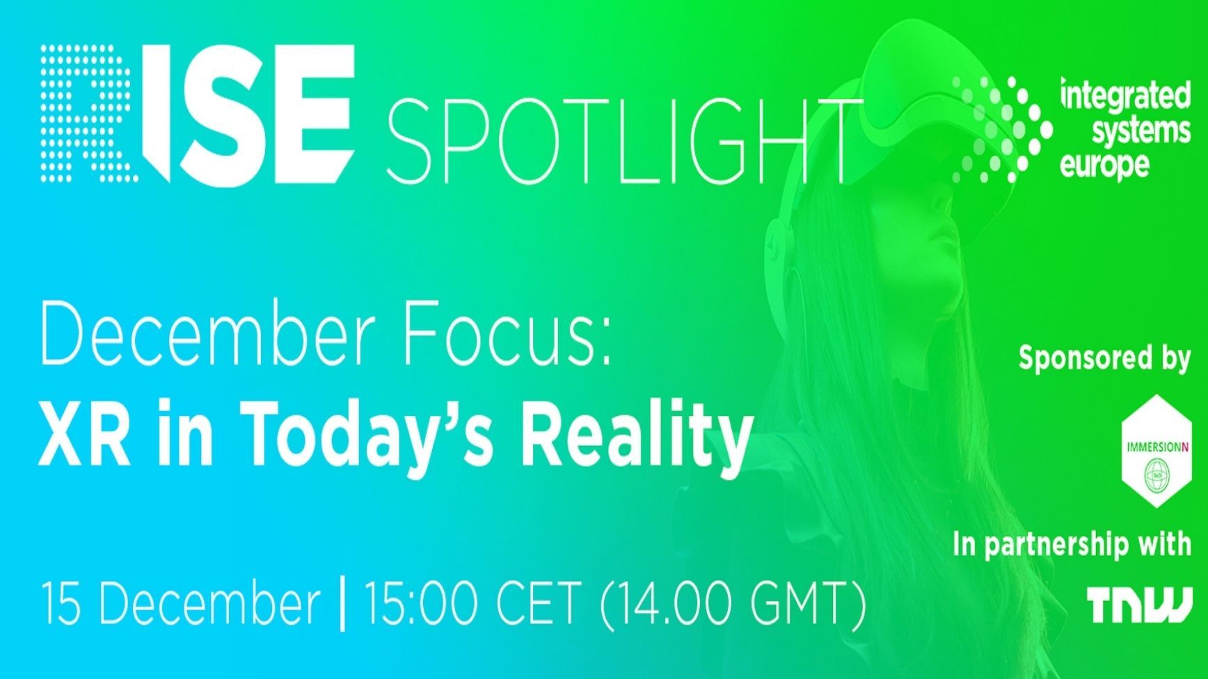 RISE Spotlight: XR in today's reality