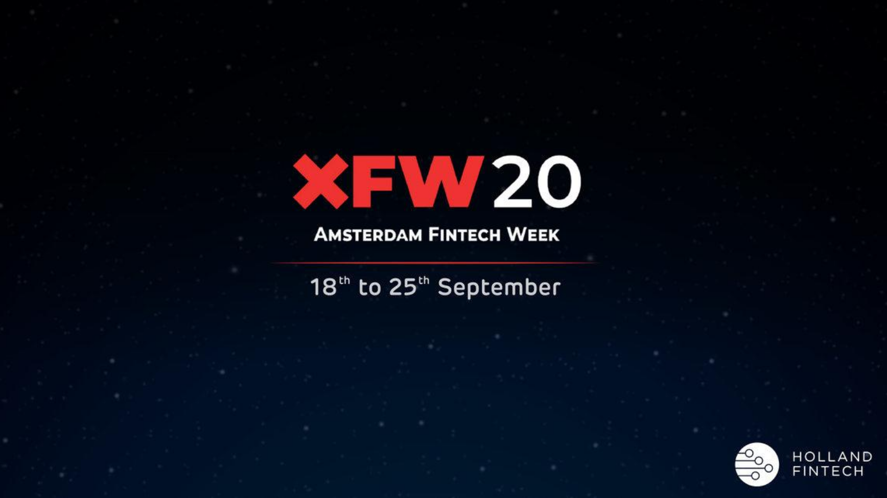 XFW20: Amsterdam Fintech Week