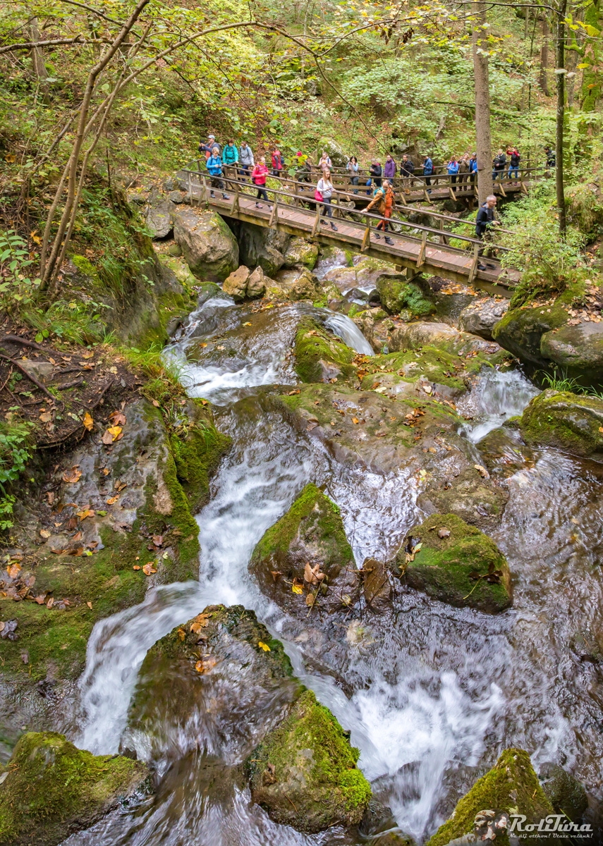 Myrafälle-vízesés és a Hohe Wand Hohe Wand, Ausztria
