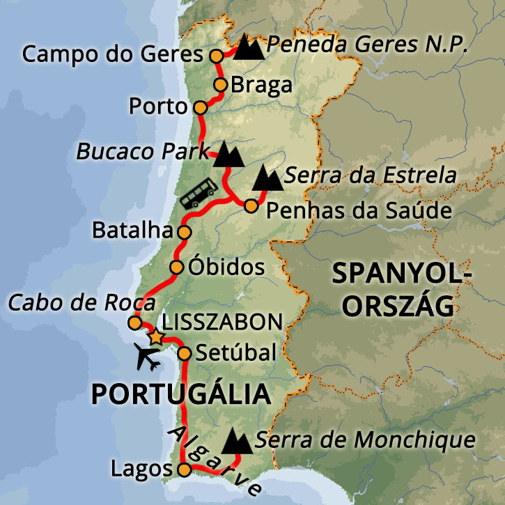 Wandern Portugalia Trekhunt