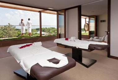 View inside Sayanna Wellness treatment room, Epic Sana, Algarve