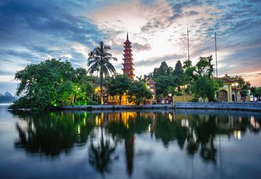 Tran Quoc pagoda Hanoi