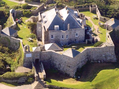 Star Castle Aerial View