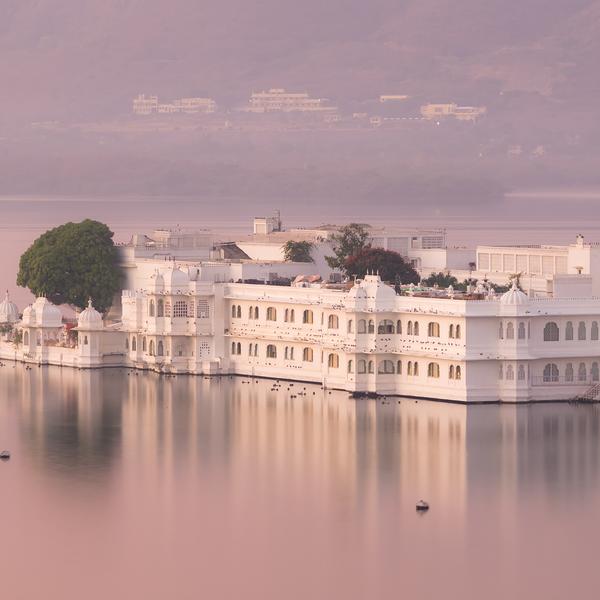 Taj Lake Palace in Udaipur, India