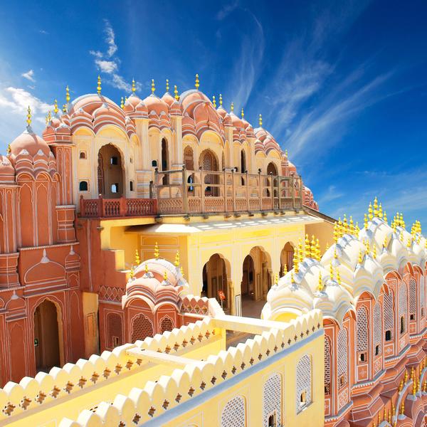 Hawa Mahal, the Palace of Winds, Jaipur, Rajasthan, India