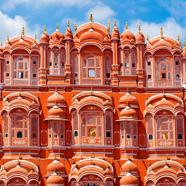 Hawa Mahal, the Palace of Winds, Jaipur, Rajasthan, India
