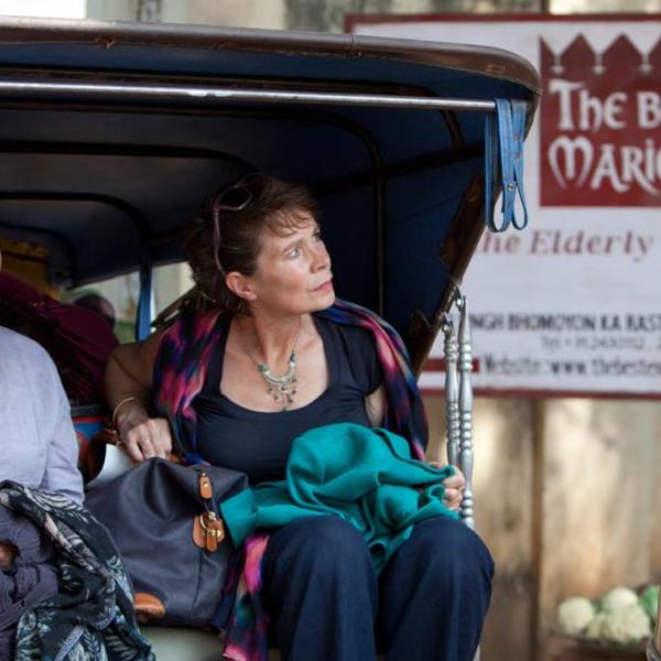 Judy Dench and Celia Imrie in the Best Exotic Marigold Hotel film