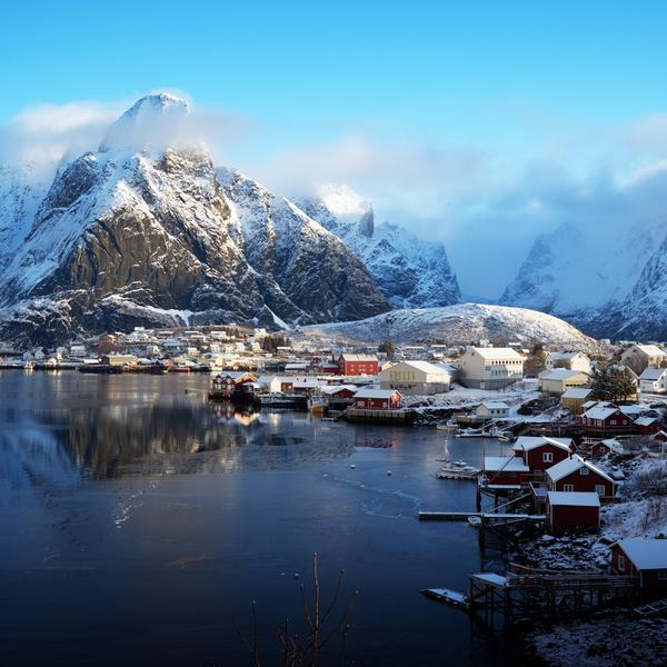 The Lofoten Islands in Norway
