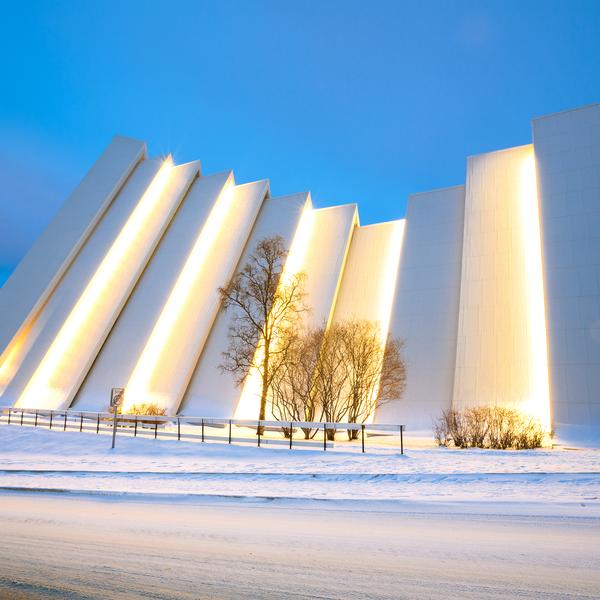 The Arctic Cathedral in Tromso