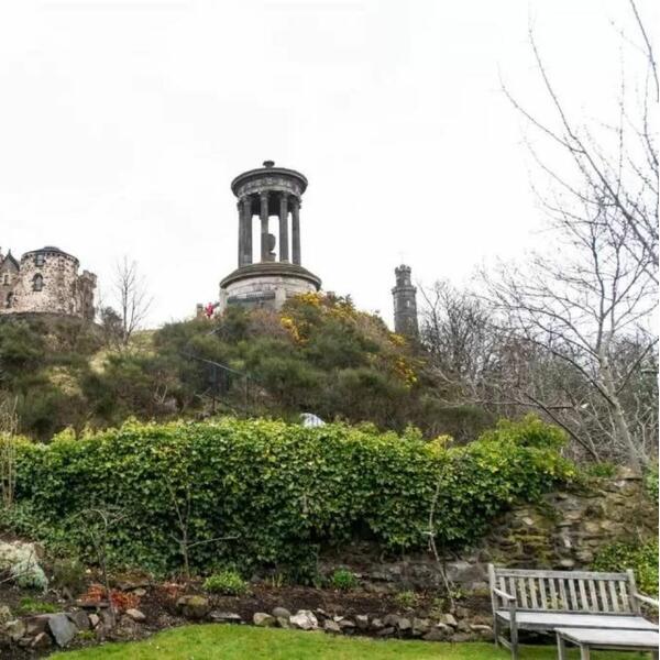 gardens with a bench