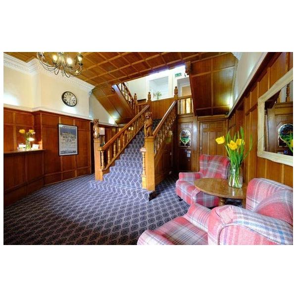 St Marys Hall Hotel staircase
