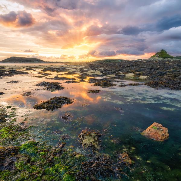 Sunset on Tresco