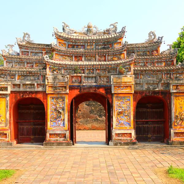 Gate of the Forbidden City at Hue