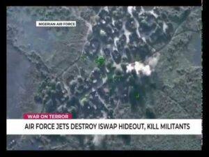 Airforce-jets-destroy-ISWAP-hideout-kills-militants