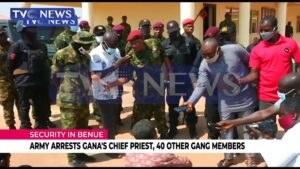 Army-arrests-Gana-chief-priest-40-other-gang-members