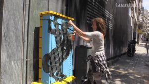 Artists-in-Athens-revamp-telephone-exchange-boxes