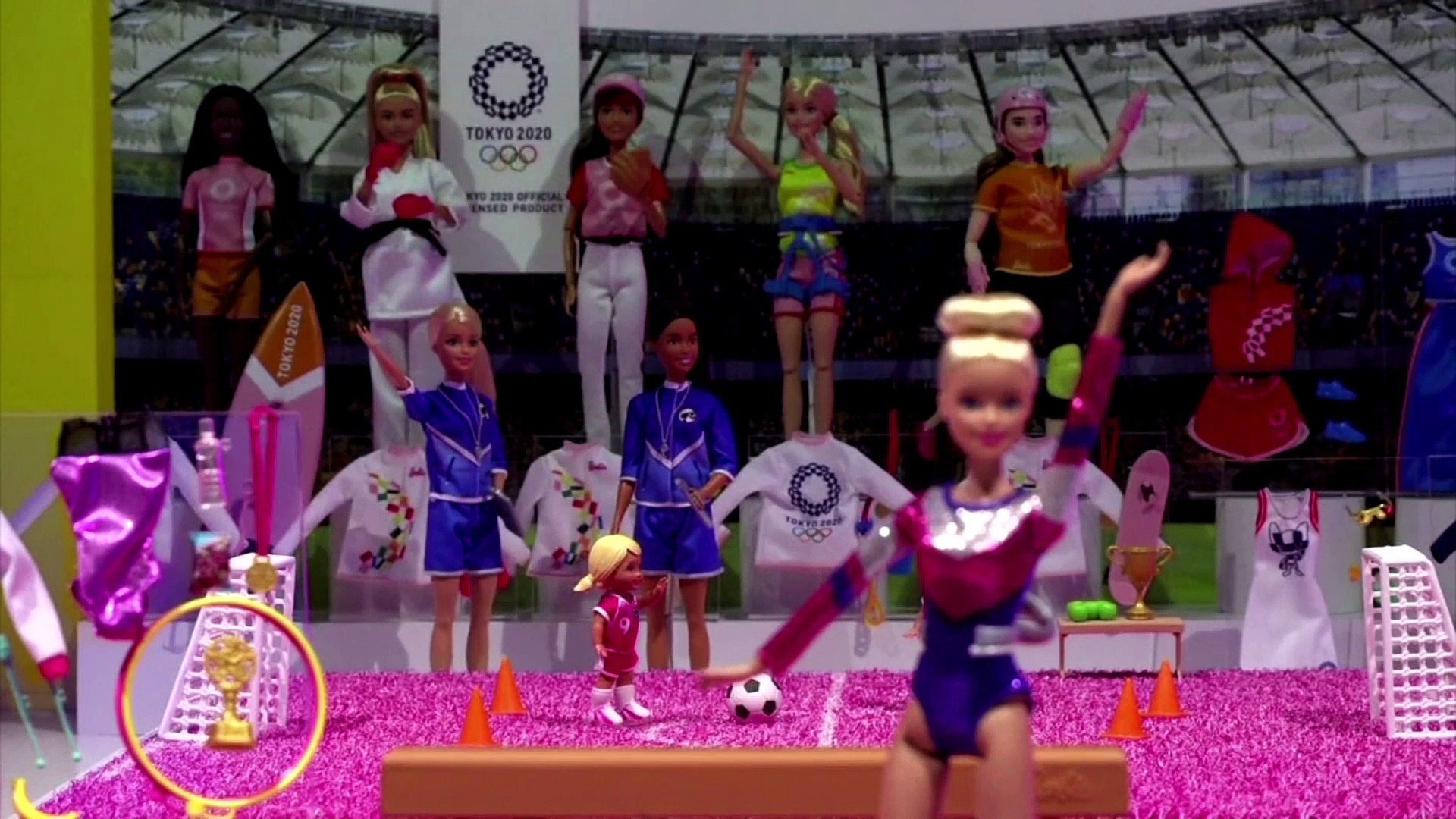 Barbie-goes-for-gold-at-Tokyo-2020-Olympics